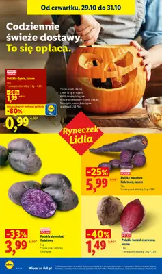 Lidl - gazetka promocyjna Oferta od czwartku od czwartku 29.10 do soboty 31.10 - strona 50