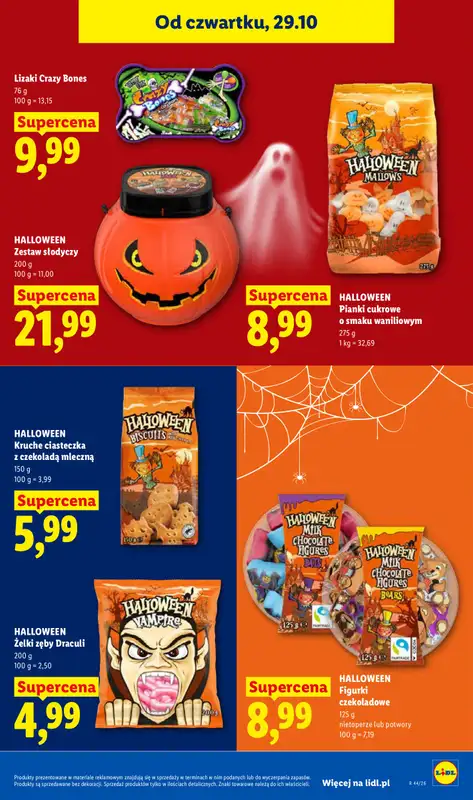 Lidl - gazetka promocyjna Oferta od czwartku od czwartku 29.10 do soboty 31.10 - strona 73