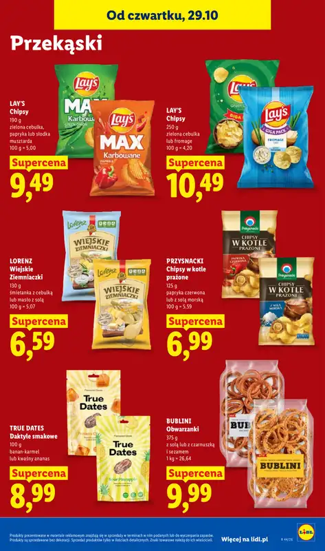 Lidl - gazetka promocyjna Oferta od czwartku od czwartku 29.10 do soboty 31.10 - strona 91