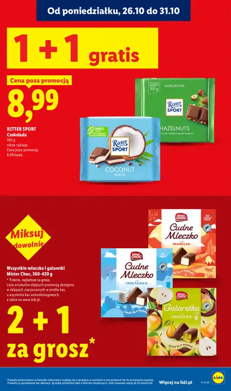 Lidl - gazetka promocyjna Oferta od czwartku od czwartku 29.10 do soboty 31.10 - strona 21
