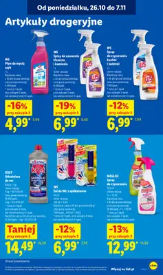 Lidl - gazetka promocyjna Oferta od czwartku od czwartku 29.10 do soboty 31.10 - strona 107