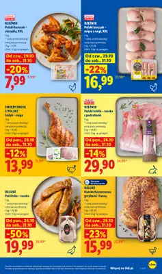 Lidl - gazetka promocyjna Oferta od czwartku od czwartku 29.10 do soboty 31.10 - strona 61