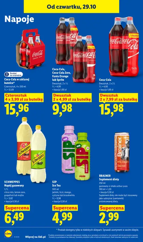 Lidl - gazetka promocyjna Oferta od czwartku od czwartku 29.10 do soboty 31.10 - strona 86