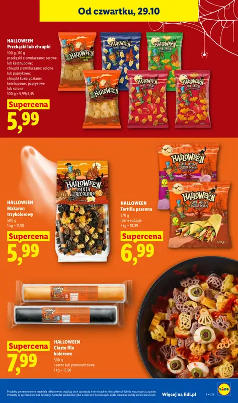 Lidl - gazetka promocyjna Oferta od czwartku od czwartku 29.10 do soboty 31.10 - strona 71