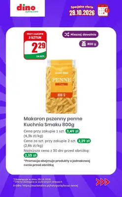 Dino - gazetka promocyjna Specjalna oferta na 28.10.2026 - promocje spoza gazetki od środy 28.10 do środy 28.10 - strona 8