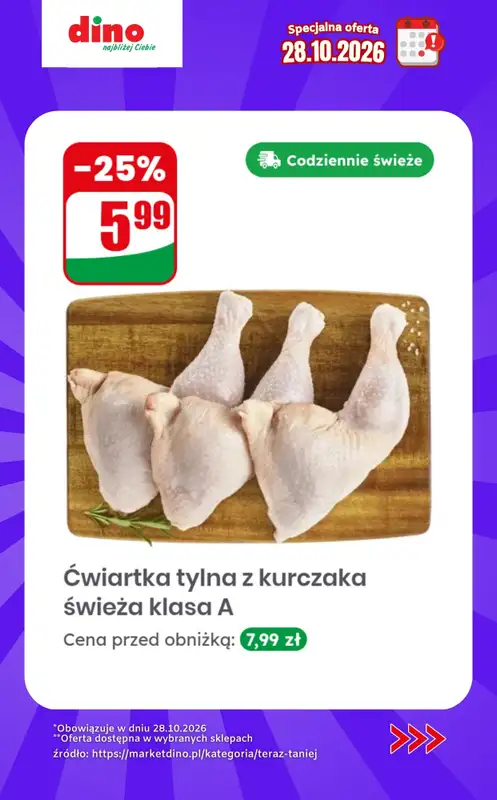 Dino - gazetka promocyjna Specjalna oferta na 28.10.2026 - promocje spoza gazetki   - strona 2