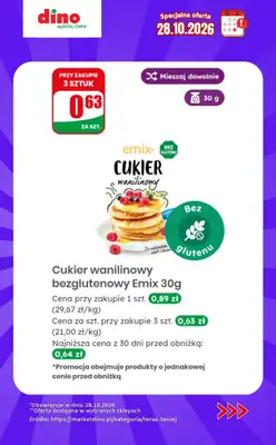 Dino - gazetka promocyjna Specjalna oferta na 28.10.2026 - promocje spoza gazetki od środy 28.10 do środy 28.10 - strona 10