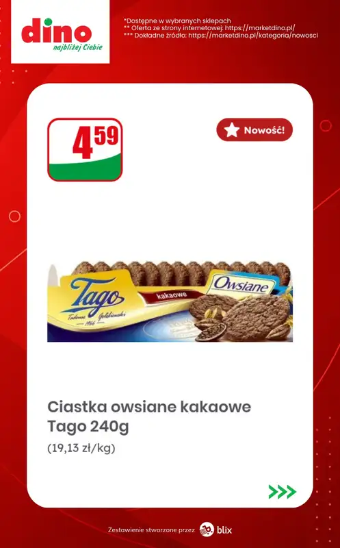 Dino - gazetka promocyjna Nowości w Dino! od środy 28.10  - strona 11