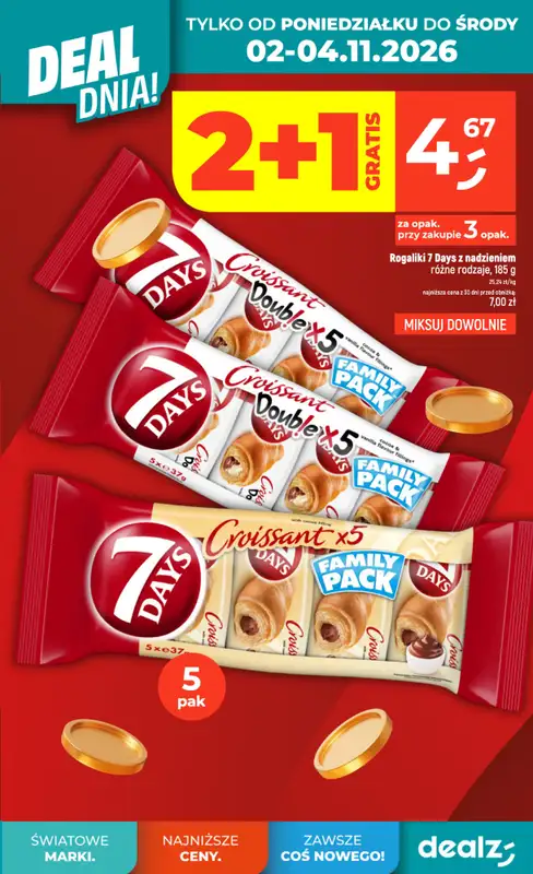 Dealz - gazetka promocyjna Make a Dealz! od czwartku 29.10 do środy 04.11 - strona 7