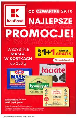 Kaufland - gazetka promocyjna Najlepsze promocje! od czwartku 29.10 do soboty 31.10
