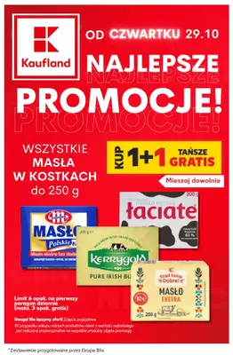 Kaufland - gazetka promocyjna Najlepsze promocje! od czwartku 29.10 do soboty 31.10