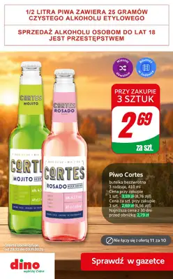 Dino - gazetka promocyjna Promocje na PIWO! od środy 28.10  - strona 7