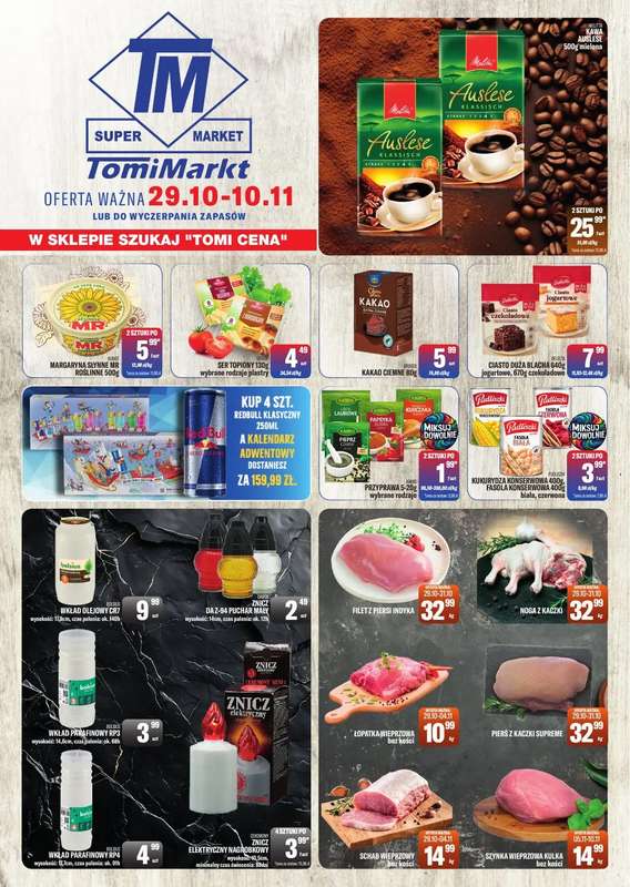 Tomi Markt - gazetka promocyjna Gazetka od czwartku 29.10 do wtorku 10.11