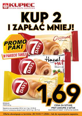 Kupiec - gazetka promocyjna Promopaki od środy 28.10 do wtorku 03.11 - strona 3