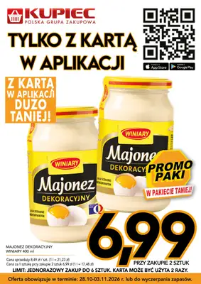 Kupiec - gazetka promocyjna Promopaki od środy 28.10 do wtorku 03.11 - strona 11