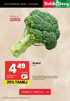 Delikatesy Centrum - gazetka promocyjna Produkty na OBIAD - sprawdź promocje! od czwartku 29.10 do środy 04.11 - strona 4