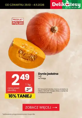 Delikatesy Centrum - gazetka promocyjna Produkty na OBIAD - sprawdź promocje! od czwartku 29.10 do środy 04.11 - strona 8