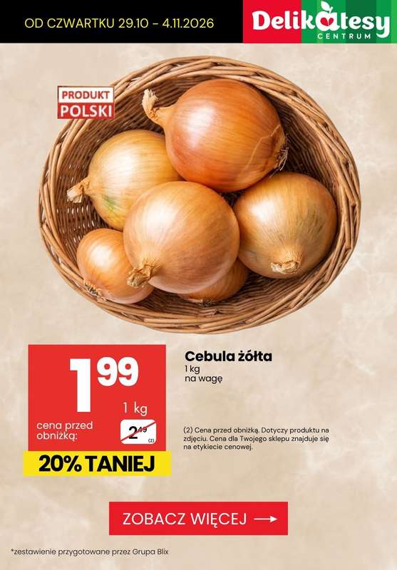 Delikatesy Centrum - gazetka promocyjna Produkty na OBIAD - sprawdź promocje! od czwartku 29.10 do środy 04.11 - strona 6