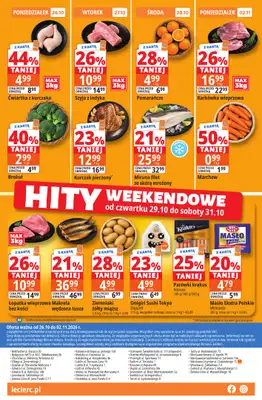 Leclerc - gazetka promocyjna Oferta E.Leclerc | Tanio to tu! od poniedziałku 26.10 do poniedziałku 02.11 - strona 24