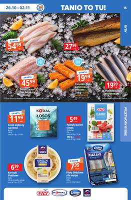 Leclerc - gazetka promocyjna Oferta E.Leclerc | Tanio to tu! od poniedziałku 26.10 do poniedziałku 02.11 - strona 15