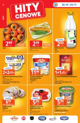Leclerc - gazetka promocyjna Oferta E.Leclerc | Tanio to tu! od poniedziałku 26.10 do poniedziałku 02.11 - strona 2