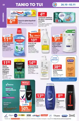 Leclerc - gazetka promocyjna Oferta E.Leclerc | Tanio to tu! od poniedziałku 26.10 do poniedziałku 02.11 - strona 22
