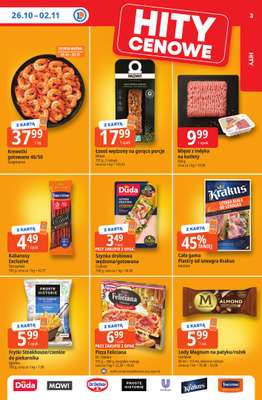 Leclerc - gazetka promocyjna Oferta E.Leclerc | Tanio to tu! od poniedziałku 26.10 do poniedziałku 02.11 - strona 3