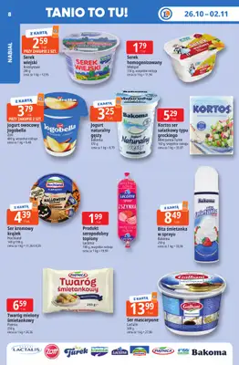 Leclerc - gazetka promocyjna Oferta E.Leclerc | Tanio to tu! od poniedziałku 26.10 do poniedziałku 02.11 - strona 8