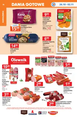 Leclerc - gazetka promocyjna Oferta E.Leclerc | Tanio to tu! od poniedziałku 26.10 do poniedziałku 02.11 - strona 14