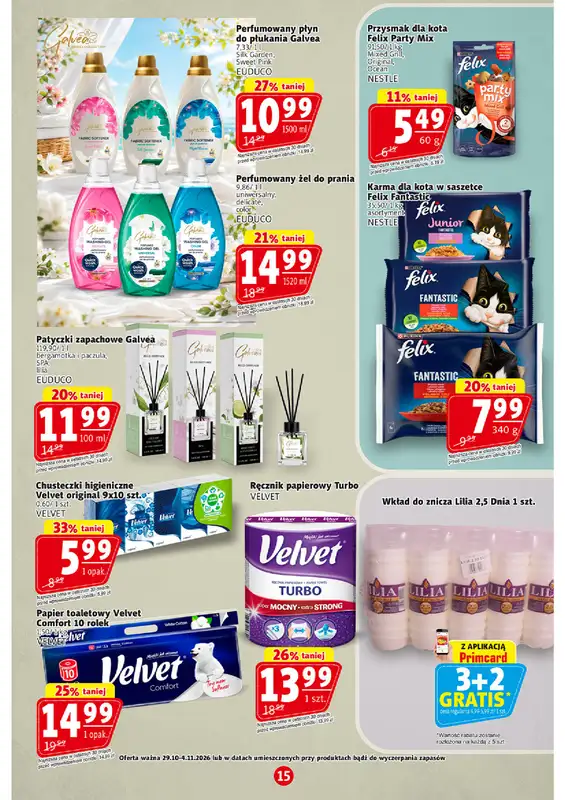 Prim Market - gazetka promocyjna Gazetka od czwartku 29.10 do środy 04.11 - strona 15
