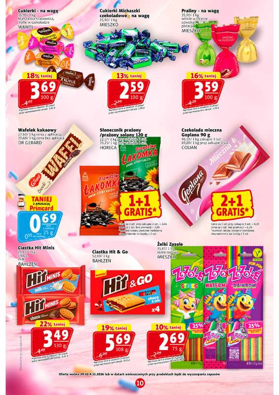 Prim Market - gazetka promocyjna Gazetka od czwartku 29.10 do środy 04.11 - strona 10
