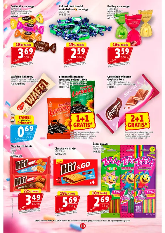 Prim Market - gazetka promocyjna Gazetka od czwartku 29.10 do środy 04.11 - strona 10