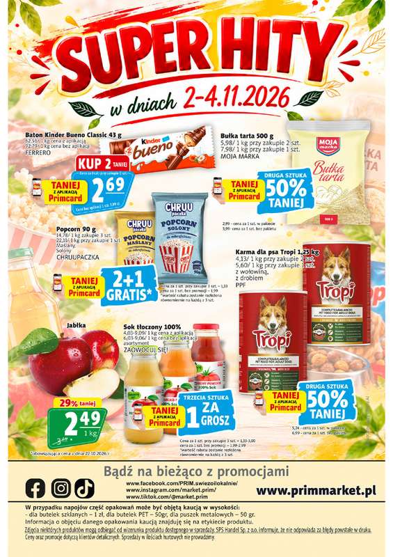 Prim Market - gazetka promocyjna Gazetka od czwartku 29.10 do środy 04.11 - strona 16