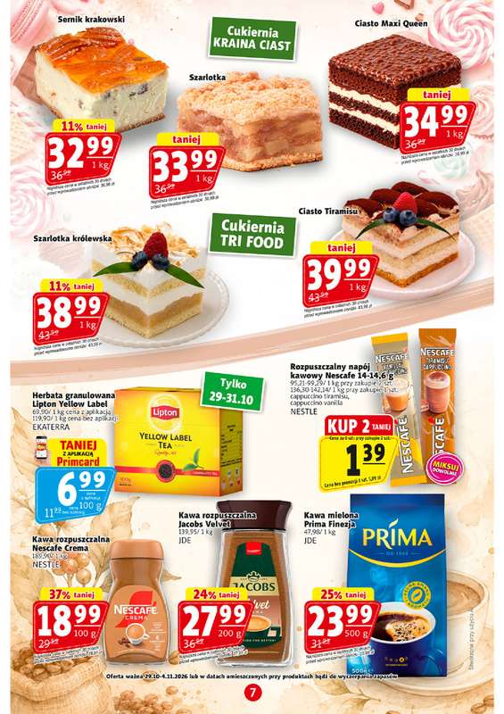 Prim Market - gazetka promocyjna Gazetka od czwartku 29.10 do środy 04.11 - strona 7