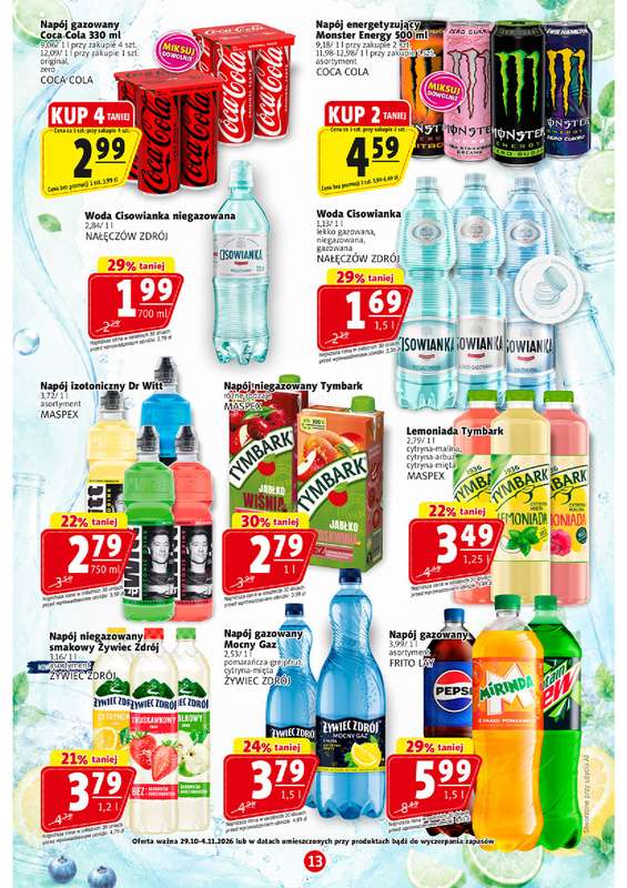 Prim Market - gazetka promocyjna Gazetka od czwartku 29.10 do środy 04.11 - strona 13