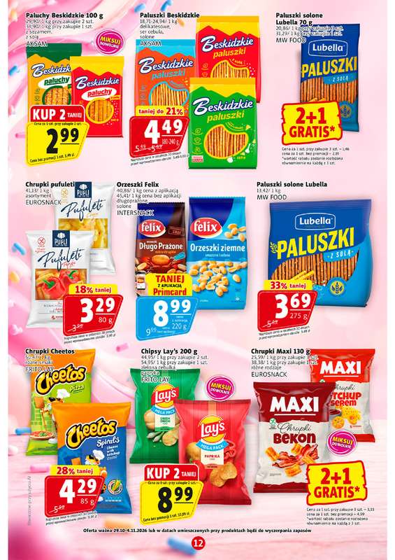 Prim Market - gazetka promocyjna Gazetka od czwartku 29.10 do środy 04.11 - strona 12