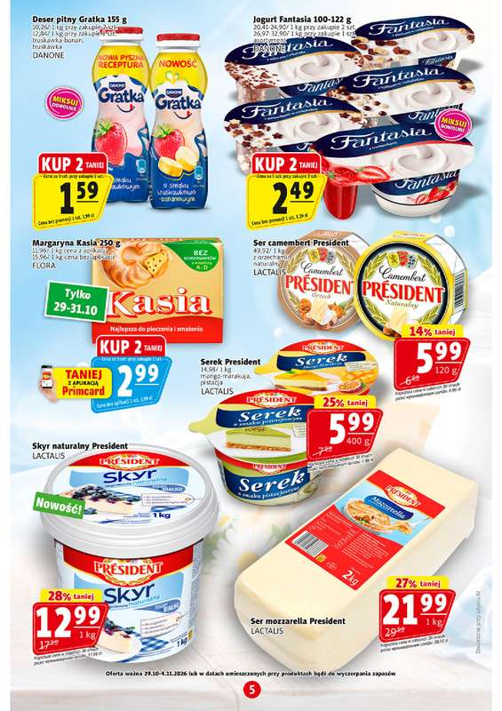 Prim Market - gazetka promocyjna Gazetka od czwartku 29.10 do środy 04.11 - strona 5