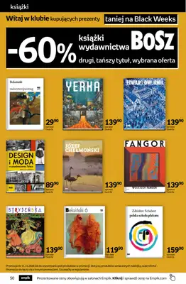 Empik - gazetka promocyjna Tom kultury: książki od środy 28.10 do środy 11.11 - strona 50