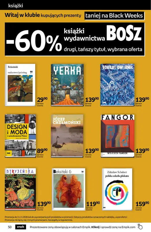 Empik - gazetka promocyjna Tom kultury: książki od środy 28.10 do środy 11.11 - strona 50
