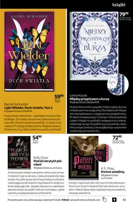 Empik - gazetka promocyjna Tom kultury: książki od środy 28.10 do środy 11.11 - strona 43