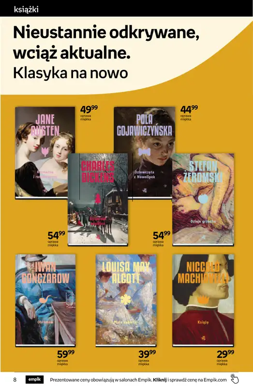Empik - gazetka promocyjna Tom kultury: książki od środy 28.10 do środy 11.11 - strona 8