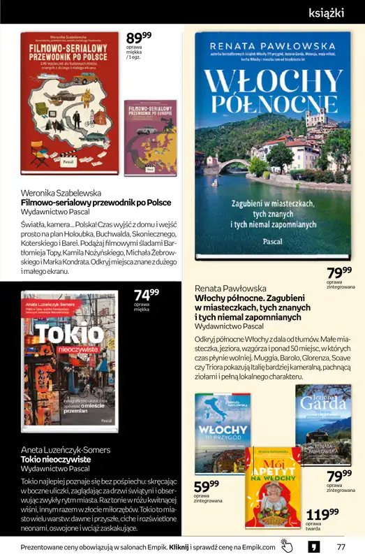 Empik - gazetka promocyjna Tom kultury: książki od środy 28.10 do środy 11.11 - strona 77