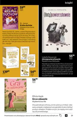 Empik - gazetka promocyjna Tom kultury: książki od środy 28.10 do środy 11.11 - strona 29