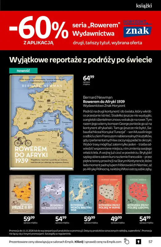 Empik - gazetka promocyjna Tom kultury: książki od środy 28.10 do środy 11.11 - strona 57