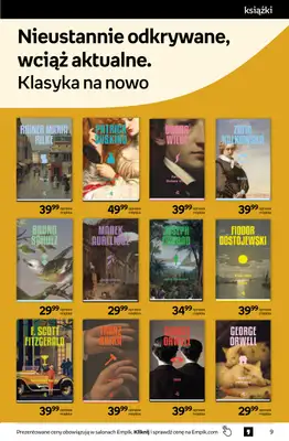 Empik - gazetka promocyjna Tom kultury: książki od środy 28.10 do środy 11.11 - strona 9