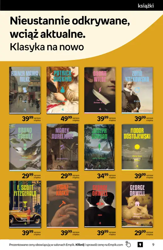 Empik - gazetka promocyjna Tom kultury: książki od środy 28.10 do środy 11.11 - strona 9