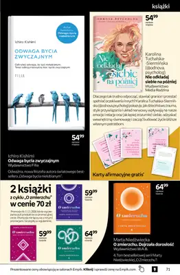 Empik - gazetka promocyjna Tom kultury: książki od środy 28.10 do środy 11.11 - strona 71