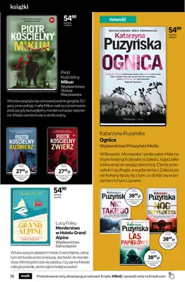 Empik - gazetka promocyjna Tom kultury: książki od środy 28.10 do środy 11.11 - strona 36