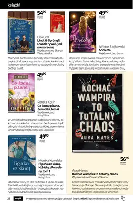 Empik - gazetka promocyjna Tom kultury: książki od środy 28.10 do środy 11.11 - strona 28