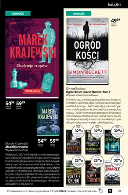 Empik - gazetka promocyjna Tom kultury: książki od środy 28.10 do środy 11.11 - strona 37